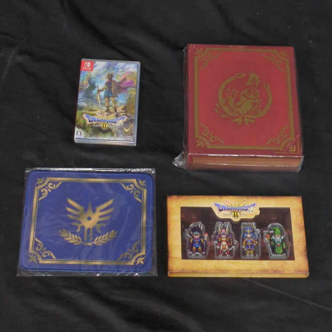 任天堂 ドラゴンクエストIII そして伝説へ 旅たちの4人パーティセット ブック型収納ボックス